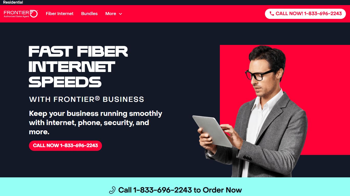 Frontier® Business Customer Service & Support | Call 855-697-5609